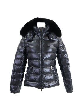 Moncler Badyfur Fur Hooded Down Jacket